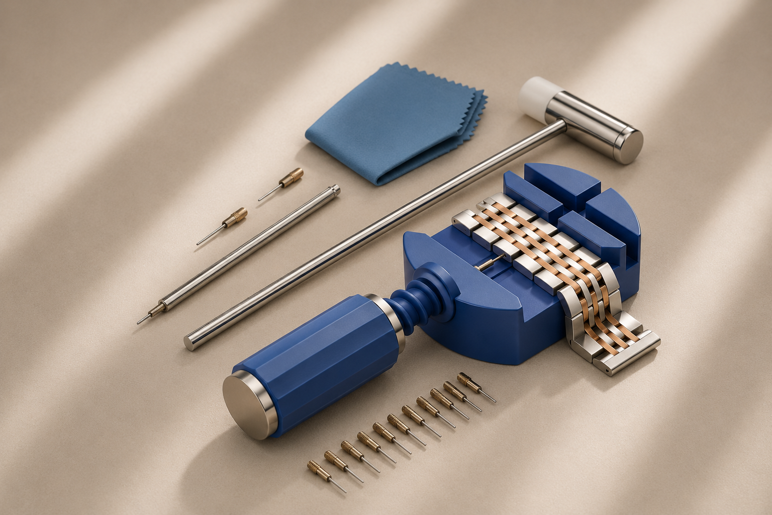 Watch Band Link Removal Tool Kit